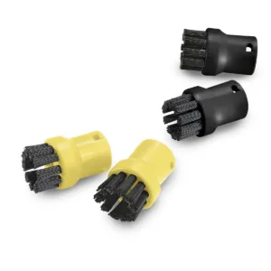 סט 4 מברשות למכשיר קיטור צהוב/שחור KARCHER SC3 SC5
