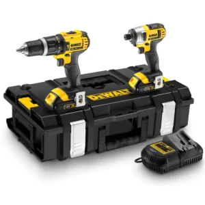סט כלים 18V1.5AmpX2 מברגה/מקדחה ואימפקט