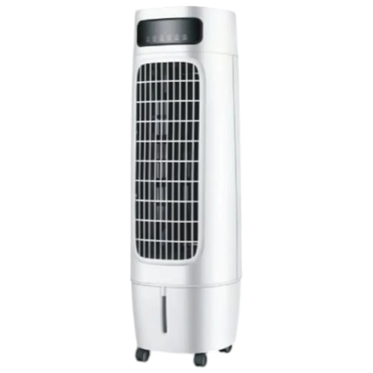 מצנן 150w ספיקה 6500 מק"ש קירור אויר שקט לכיסוי עד 50 מ"ר - מותאם לשעון שבת - צבע לבן