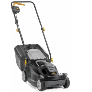 מכסחת דשא חשמלית 1400w רוחב 380 מ"מ + כולל כבל חשמל 10 מטר RASER גובה 25-65 מ"מ
