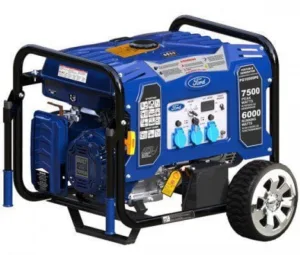 לא במלאי! גנרטור בנזין חד פאזי 6000w מיוצב AVR כולל סטרטר ומצבר