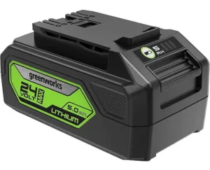 סוללה 24v הספק 5.0Ah - עם USB בנק לכלי גרינוורקס 99588/1
