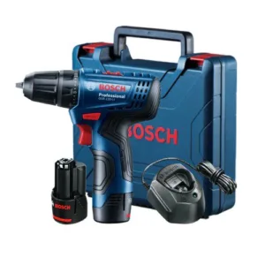 מברגה/מקדחה 12v כולל 2 סוללות 1.5Ah ומטען במזוודה 19F7.001