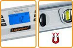 פלס דיגיטלי 60 ס"מ אלקטרוני בדיוק ±1mm/m – תמונה 3