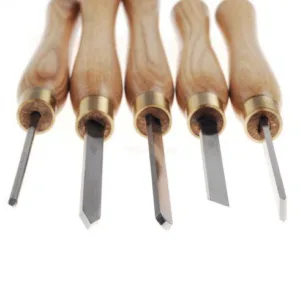 סט 5 מפסלות לעץ PROXXON HSS לשימוש עם מחרטה דגם DB250