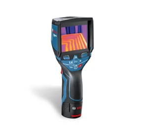 מצלמה תרמית רגישות 50mK> ל WiFi & App support לחשמל ואינסטלציה 10°C to +400°C-
