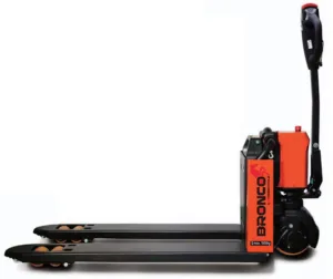עגלת משטחים נטענת עד 1.5 טון מתח 24v נסיעה והרמה חשמלית סוללת Lithium 30A