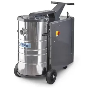 שואב אבק חשמלי תלת פאזי 4000w נפח 80 ליטר 5.5 כ"ס לתחנות רחיצה 125 ל/ש 77DB