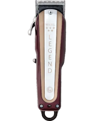 מכונת תספורת מקצועית נטענת וחשמלית Wahl Legend 08594-016 צבע בורדו/כסוף