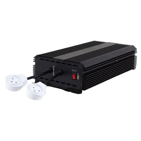 ממיר מתח לרכב גל ריבועי 600w מ-12V ל-220V
