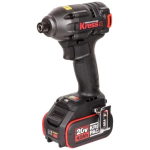 מברגה אימפקט נטענת 20v עצמה 230Nm מנוע ברשלס כולל 2 סוללות 4Ah ומטען