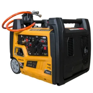 גנרטור בנזין וגז חד פאזי מושתק 3500w מיוצב כולל סטרטר ומצבר 45 ק"ג