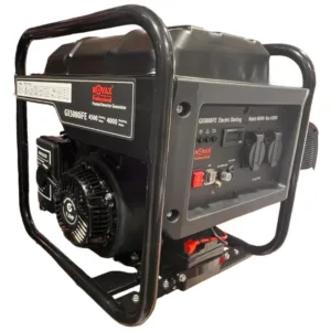 גנרטור בנזין חד פאזי 4000w אינוורטר רציף מיוצב AVR כולל סטרטר (מסופק ללא שמן) 69 דציבל
