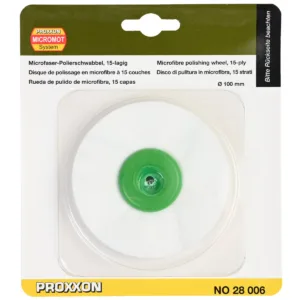 גליל מיקרופייבר פוליש ל PM100 קוטר 100 מ"מ על 15 מ"מ למשחזת עוקצים