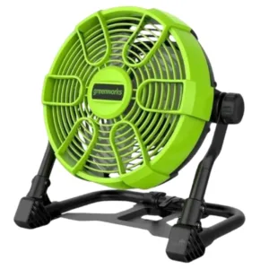 מאוורר נטען 24v וחשמלי 230v קוטר 25.4 ס”מ לעבודה ושטח 5 מהירויות 2 ק"ג -כולל סוללה 4Ah ומטען מיקרו 99634/2