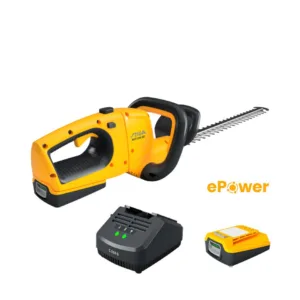 גוזם גדר חיה נטען 20v כולל סוללה 2Ah ומטען - להב דו צדדי 700 מ"מ מרווח 25 מ"מ 50095