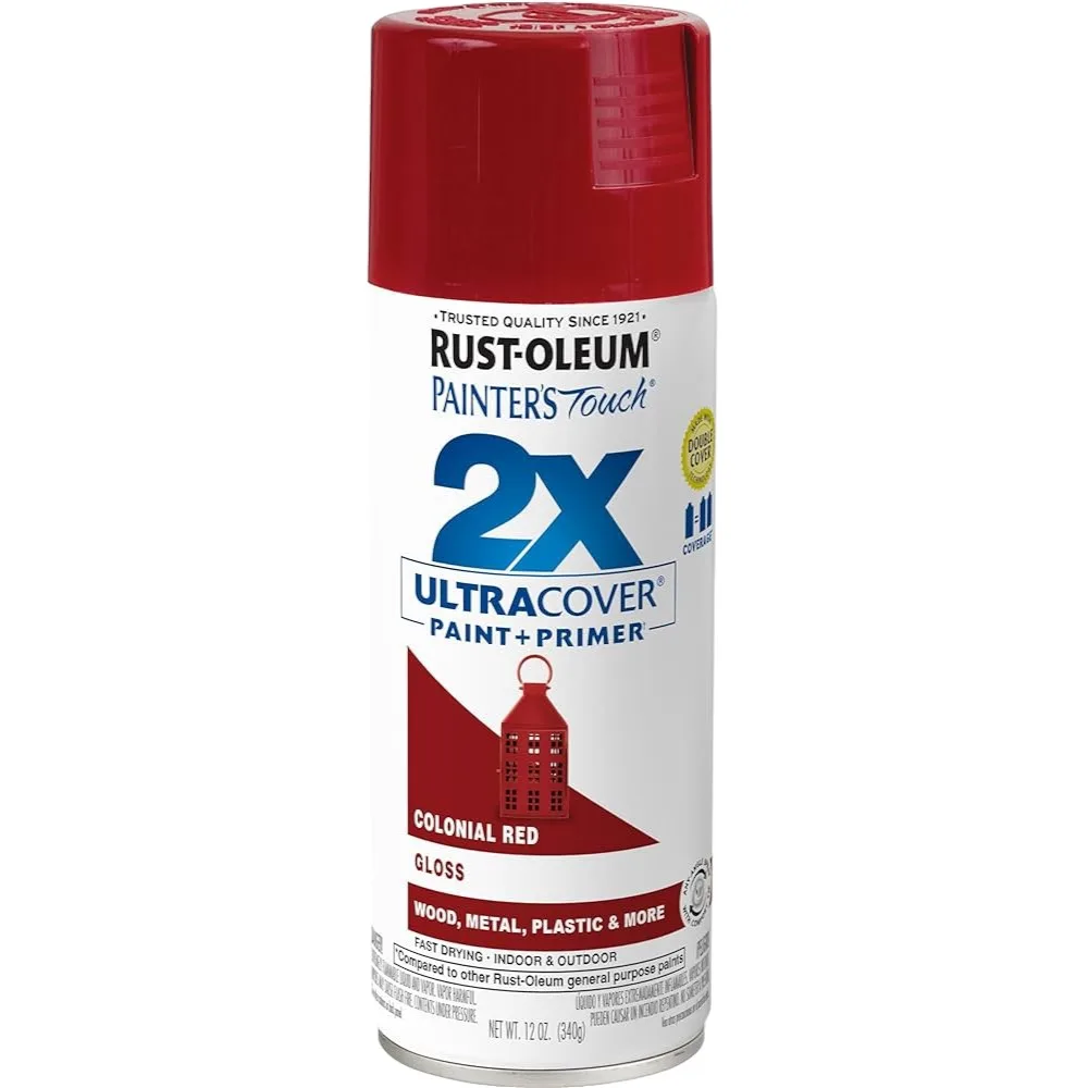ספריי צבע אדום מעושן מבריק GLOSS COLONIAL RED