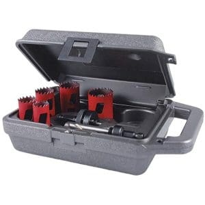 סט מסורי כוס למכונאים לתחזוקה maintenance kit מידות 19,22,25,29,32,38 ומחזיק