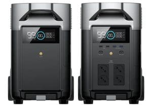 קיט תחנת כח ניידת EcoFlow DELTA Pro 3600w קיבולת 3.6kWh + תא הרחבה EFD3600PRO1EB