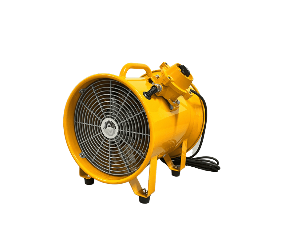 מאוורר תופי נייד "12 מוגן פיצוץ 3900 מק"ש 69dB תוצרת ATEX