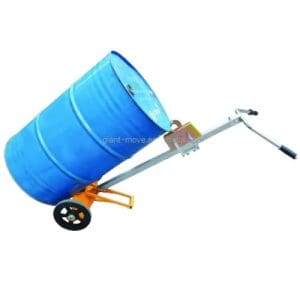 עגלה לחביות עד 450 ק"ג משקל עצמי 24 ק"ג - לחבית מתכת/פלסטיק עד 450 ק"ג