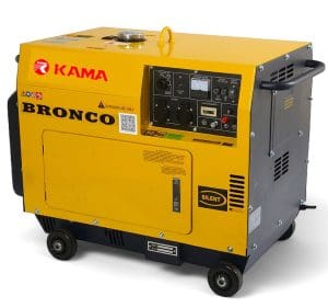 גנרטור דיזל תלת פאזי 5.5kVA מושתק מיוצב AVR סטרטר ומצבר