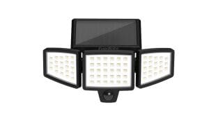 מארז 2 פנסים LED זרקור סולארי 1000 לומן עד 12 שעות עבודה