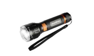 פנס יד LED נטען USB אלומיניום 1000 לומן כולל 4 מצבי תאורה עד 2.5 שעות עבודה