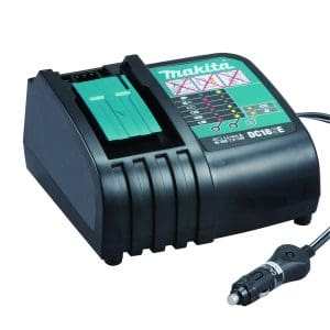 מטען לסוללות מקיטה 18v מטען רכב 14.4v-18v לסוללות לתיום בהספק 3.0Ah בתוך 60 דקות בלבד