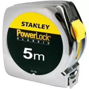 מטר 5 מטר רוחב 19 מ"מ Power Lock