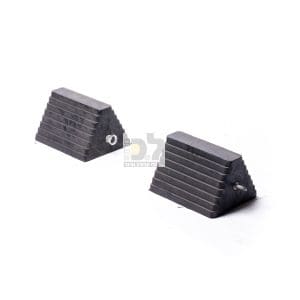 סד עצירה בודד גומי קשיח 268x183x140 עומס סטטי 15 טון עומס דינמי 4.5 טון