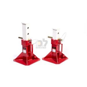 זוג רגלי מוסך תומכים לרכב (בוקים) 22 טון מתכוונן 305-505 מ"מ