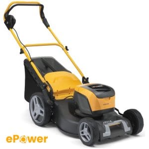 מכסחת דשא נטענת 48v דחיפה רוחב 460 מ״מ + כולל סוללה 4Ah ומטען 50799