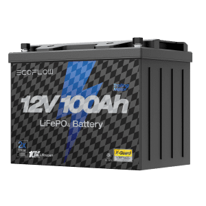 מצבר ליתיום לקרוואן/סירות ECOFLOW LIFEPO4 12V 100Ah 100AH LITJIUM BATTERY