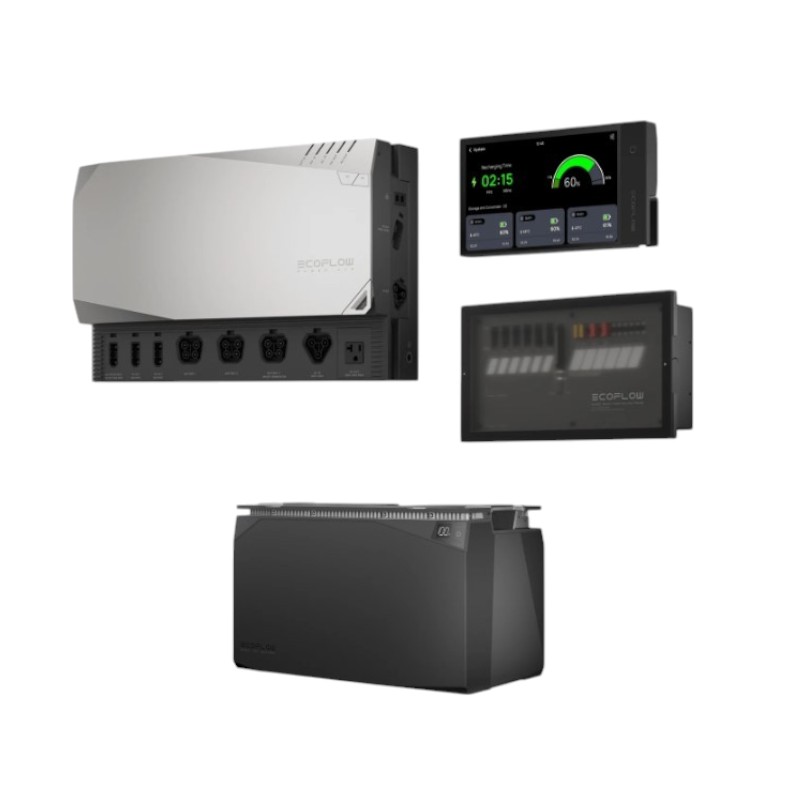 קיט מערכת אגירה ECOFLOW POWER KIT 3600/6000W 5Kwh