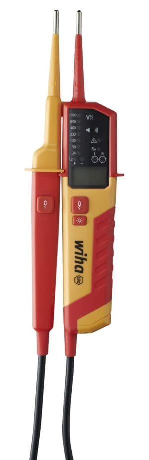 רב מודד טסטר מקצועי לבדיקת מתח ורציפות 0.5-1,000V AC CAT IV דגם SB-255-17