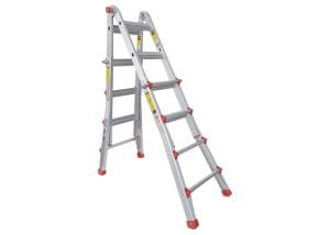 סולם אלומיניום טלסקופי 3.10 מטר KAPRO 4X3 403-A03 משקל 11 ק״ג