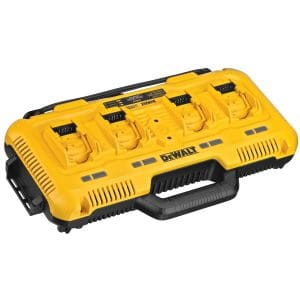מטען 4 סוללות 10.8V/18V/54V מהיר 8A קוואטרו DCB104