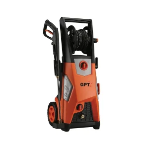 מכונת שטיפה בלחץ חד פאזי 180 בר צינור לחץ 8 מטר 2500w ספיקה