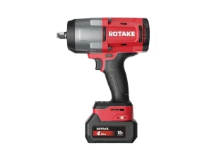 מפתח רטיטה "½ נטען 18v מנוע Brushless עצמה 1880Nm כולל 2 סוללות 4Ah ומטען (תואם סוללות Makita 18v)