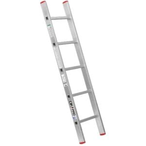סולם אלומיניום נשען 10 שלבים מקצועי וקל משקל גובה 282 ס״מ 10-0110L