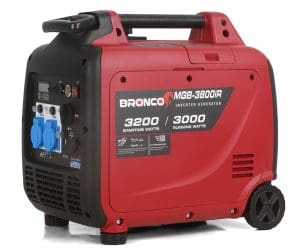 גנרטור בנזין חד פאזי מושתק אינוורטר 3.2KW כולל שלט BRONCO