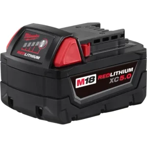 סוללה 18V הספק 5.0Ah לתיום Li-Ion M18 XC5.0