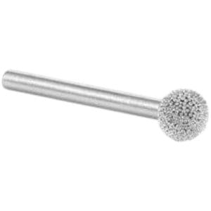 כרסם עץ לדרמל "1/8 - 1/4" SPHERE BURR, 1/8" SHAFT (ORIGINAL, COARSE)