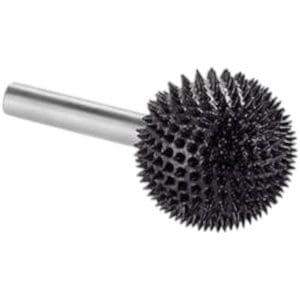 כרסם עץ למשחזת ציר "1/4 - 1" SPHERE BURR, 1/4" SHAFT (EXTREME, VERY COARSE)