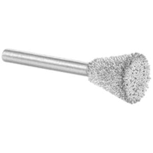 כרסם עץ לדרמל "1/8 - 3/8" X 1/2" DOVE TAIL BURR, 1/8" SHAFT (ORIGINAL, COARSE) DT-38-E
