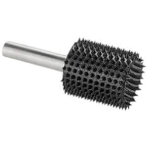כרסם עץ למשחזת ציר "1/4 - 3/4" X 1" CYLINDER BURR, 1/4" SHAFT (EXTREME, VERY COARSE)