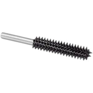 כרסם עץ לדרמל "1/8 - 1/8" X 7/8" CYLINDER BURR, 1/8" SHAFT (EXTREME, VERY COARSE) CX-18-EC