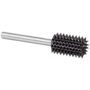כרסם עץ לדרמל "1/8 - 1/4" X 1/2" CYLINDER BURR, 1/8" SHAFT (EXTREME, VERY COARSE) CX-14-EC