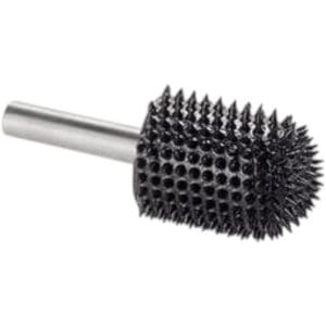 כרסם עץ ציר ״1/4 3/4" X 1-1/8"  BALL NOSE BURR, 1/4" SHAFT (EXTREME, VERY COARSE) BNX-34C